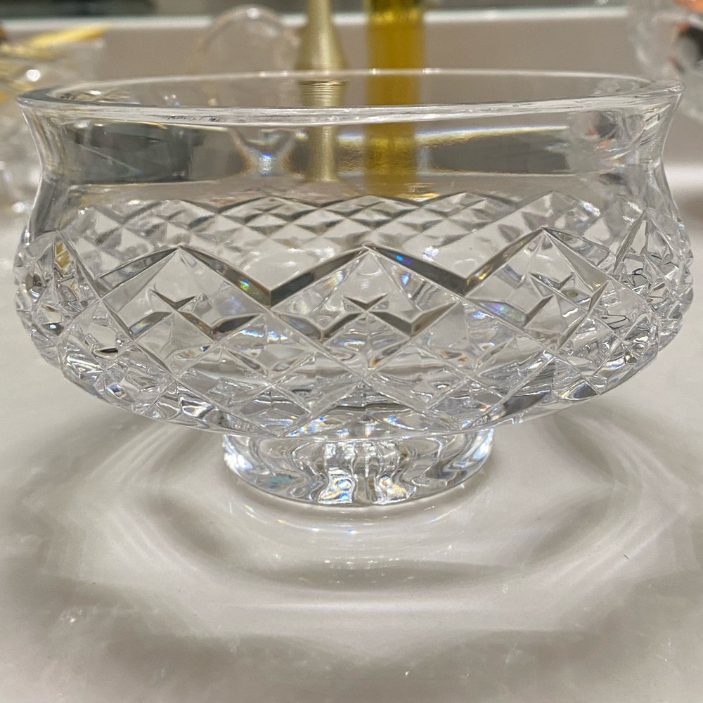 Waterford crystal pedestal bowl